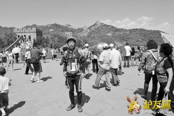 骑游到八达岭