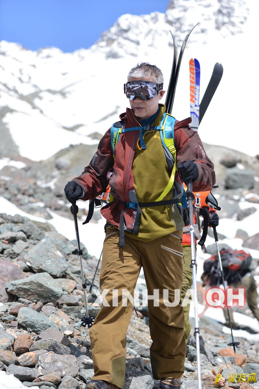 5��20�գ�һλ��ѩ��ɽ���������ڽ�����Ӧ��ѵ����