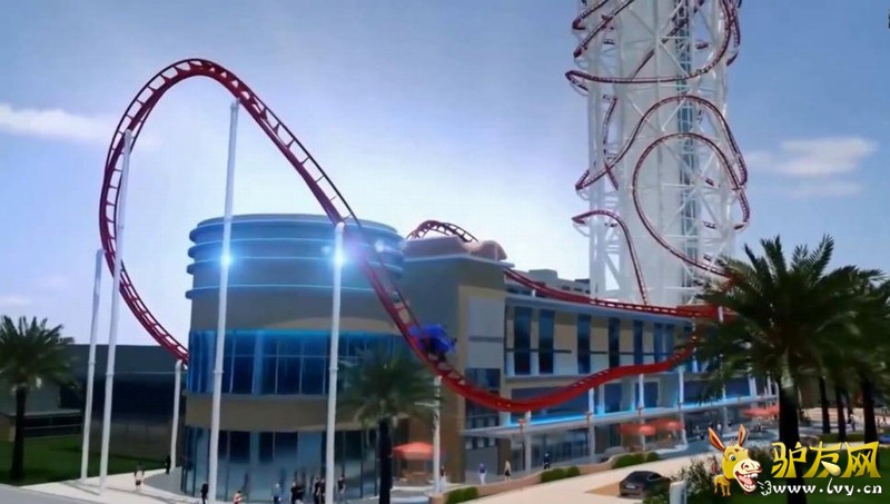 Skyscraper��ɽ���߶ȴﵽ570Ӣ�ߣ��ٶȿɴ�65Ӣ��ÿСʱ��