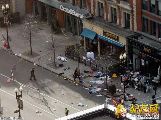 2013�굱��ʱ��4��15�գ�������ʿ�������ɱ����յ��߸���������������ը��ͼΪ��ը�ֳ���